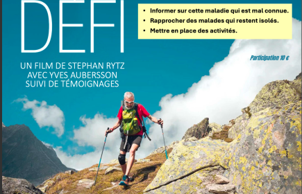 Ma vie est un défi 
Film présenté pour l'aide et la création d'une antenne Parkinson à Bergerac